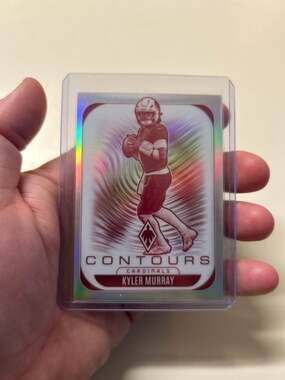 2024 Panini Phoenix Contours Kyler Murray Silver Holo Prizm #1 Arizona Cardinals